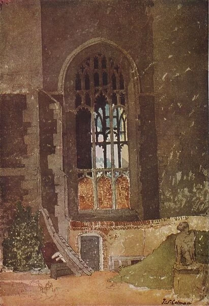 Window between St. Andrews Hall and the Dutch Church, Norwich, c1908. Artist: John Sell Cotman
