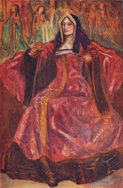 A Woman of the Time of Henry VII, 1907. Artists: Dion Clayton Calthrop, King Henry VII