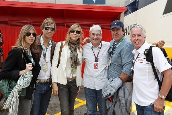Formula One World Championship: Veronica, Daughter of Nando Prado and her husband Charlie, Veronique Prado, Mike Doodson, Nando Parrado