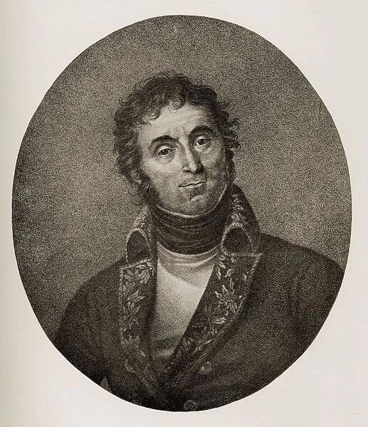 AndrA©Massena, Prince De Essling, Duc De Raguse, 1758-1817. French Marshal. From An Engraving After The Painting By Bonne - Maison
