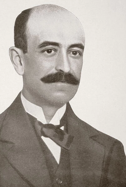 Manuel De Falla Y Matheu, 1876 - 1946. Spanish Composer. From La Esfera, 1914