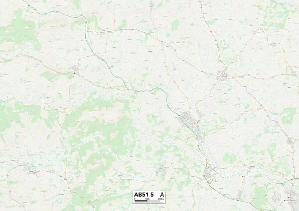 Aberdeenshire AB51 5 Map