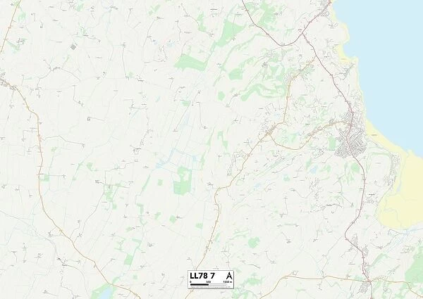 Anglesey LL78 7 Map