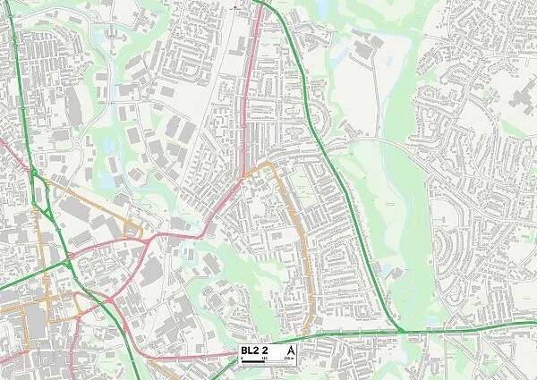 Bolton BL2 2 Map