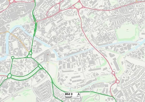 Bristol BS2 0 Map