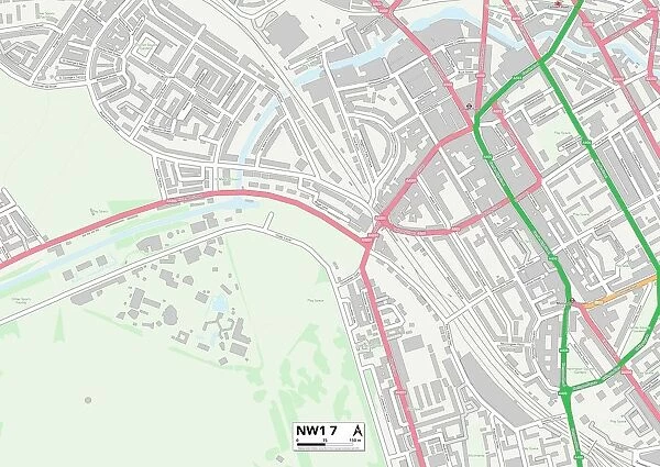 Camden NW1 7 Map