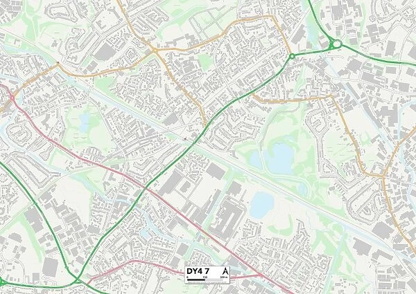 Dudley DY4 7 Map