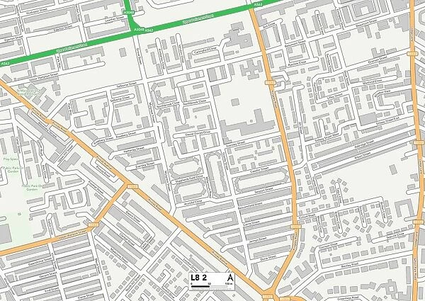 Liverpool L8 2 Map