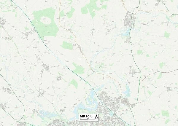 Milton Keynes MK16 8 Map