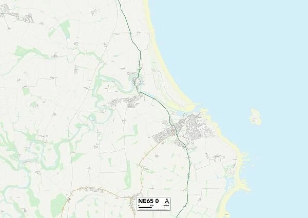 Northumberland NE65 0 Map