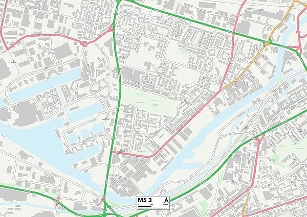 Salford M5 3 Map