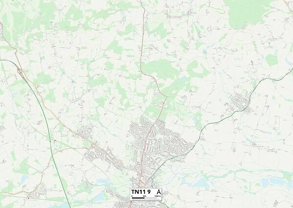 Sevenoaks TN11 9 Map