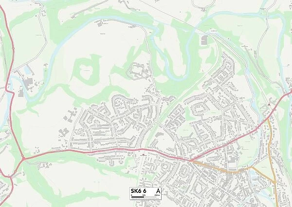Stockport SK6 6 Map