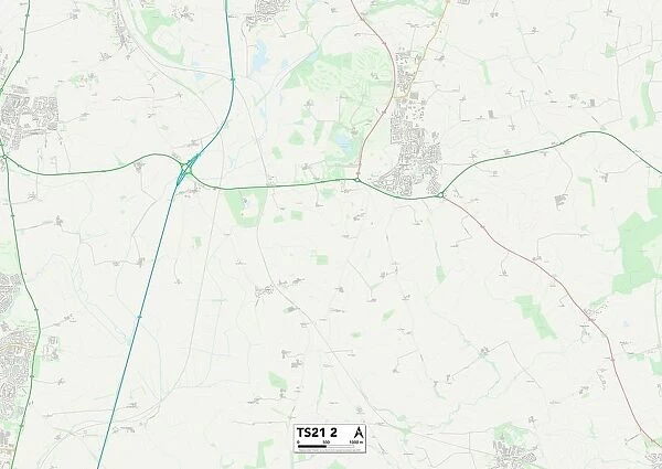 Stockton-on-Tees TS21 2 Map