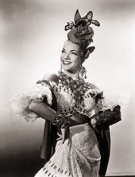 Carmen Miranda actress in 1940s