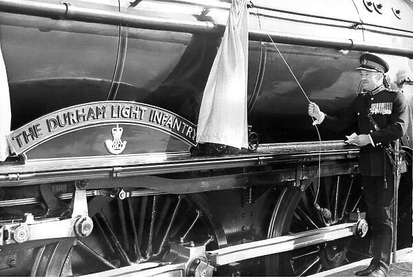 Engine No. 60964 has begun a new life with the illustrious name The Durham Light Infantry
