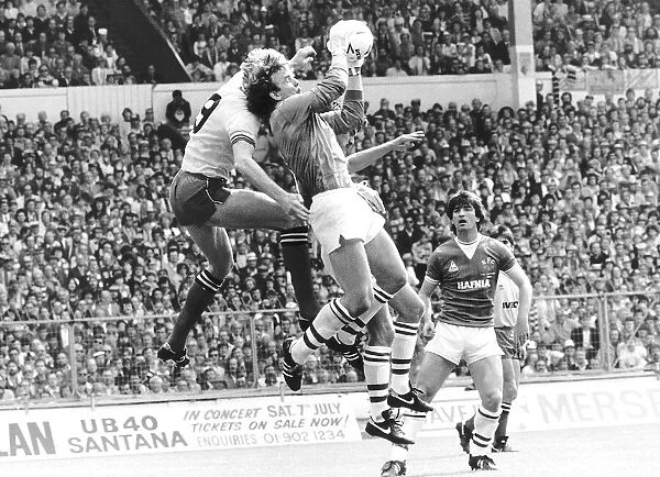 Everton goalkeeper Neville Southall in Fa cup final Everton v Watford 1984 20 May