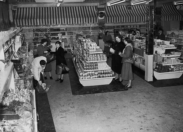 The Express Dairy at Streatham Hill which has been turned into a self servive store