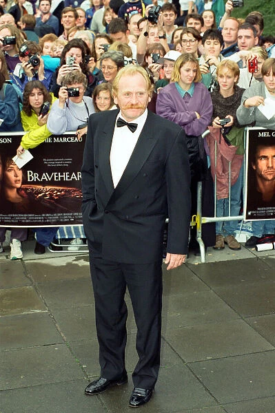 James Cosmo attends the premiere of Braveheart in Stirling, Scotland. 3rd September 1995