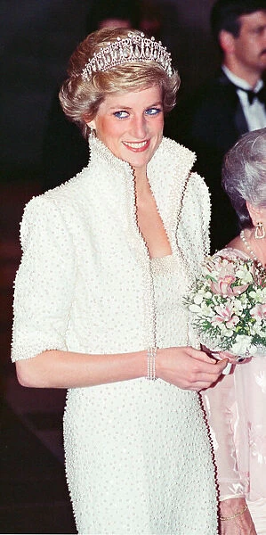 Princess Diana visit To Hong Kong as part of their Far East tour