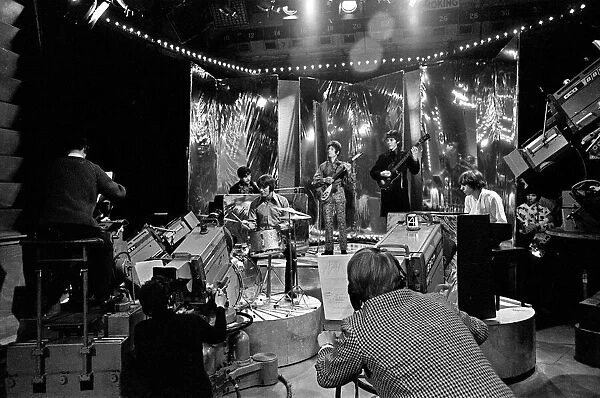 Procol Harum performing A Whiter Shade Of Pale at rehearsals for Top of the Pops at
