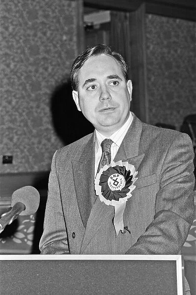 SNP leader Alex Salmond seen here at the launch of the Party