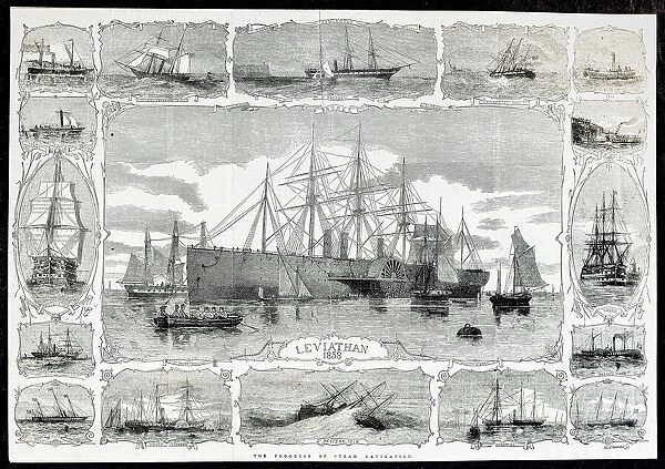 Great Eastern, London Illustrated News, 16 January 1858