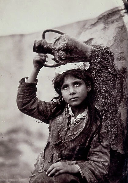 Child with amphora