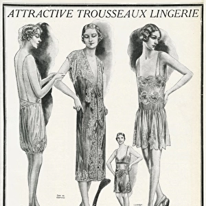 Advert for Debenham & Freebody womens lingerie 1929