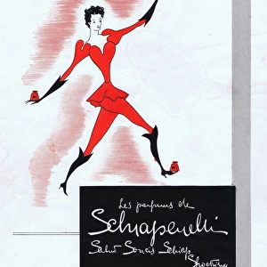 Advert for Schaperelli perfumes, 1939