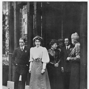 Alfonso XIII and Princess Ena of Battenberg engagement