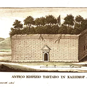 Ancient Tatar tomb of a Khan in Kasimov