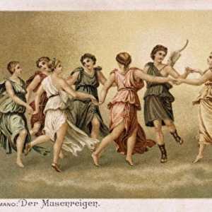 Apollo Dances with Muses