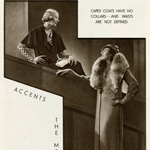 Capes and coats 1933