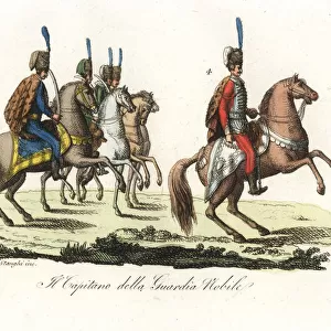 Captain of the Hungarian Guards, 18th century