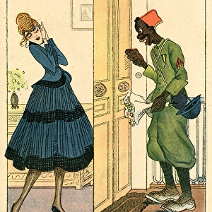 Cartoon, As advertised, WW1