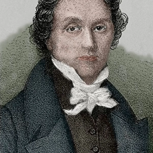 Casimir Delavigne (1793-1843). French poet and dramatist. Co