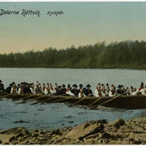Church boat - Rattvik, Dalarna County, Sweden
