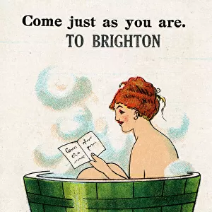 Comic Postcard, Brighton, Sussex