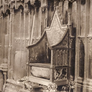 Coronation Chair, Westminster Abbey, London