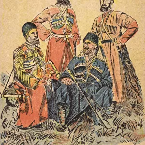 Cossack Imperial Guardsmen to Tsar Nicholas II