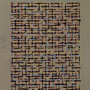 Design for Wallpaper in woven style