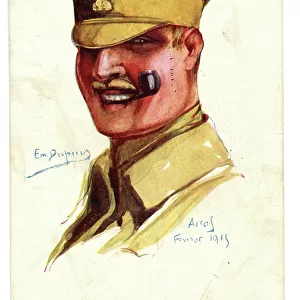 A Dupuis head and shoulders of an British soldier
