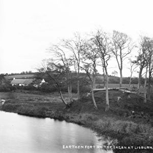 Earthen fort on the Lagan at Lisburn