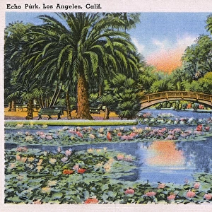 Echo Park, Los Angeles, California, USA
