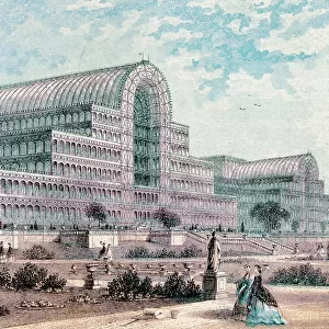 England. London. The Crystal Palace by Joseph Paxton. Great