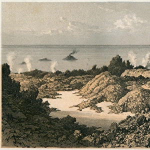 Etna Crater in 1834