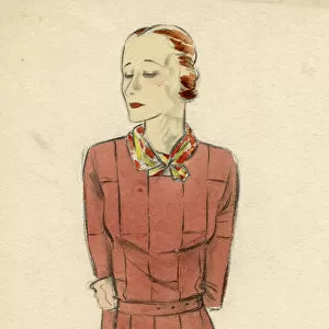 Fashionable woman 1930s