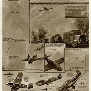 Fighter bombers v. dive bombers by G. H. Davis