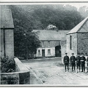 Frontier guards at the Ulster border